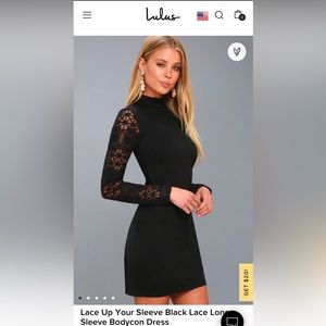 Lulus little black dress